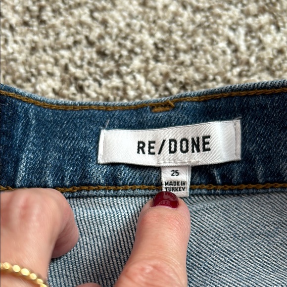 Re/Done 70’s stove pipe jeans - Picture 3 of 7